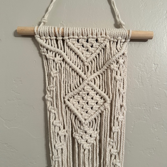 Macrame Plant Hanger, 50 inches long - Picture 3 of 4